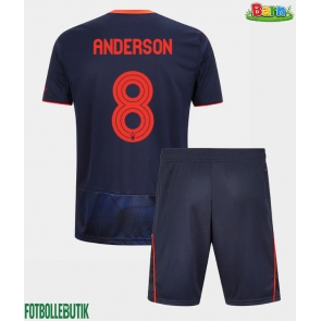 Nottingham Forest Elliot Anderson #8 Tredjeställ Barn 2025-26 Kortärmad (+ Korta byxor)